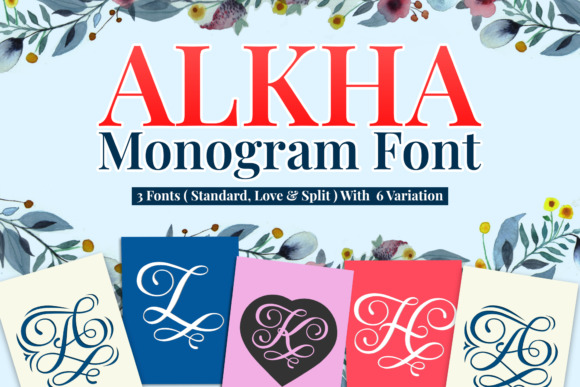 Alkha: A Decorative Font for Web Design