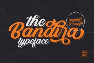 Bandira Font: Vintage Script for Modern Design