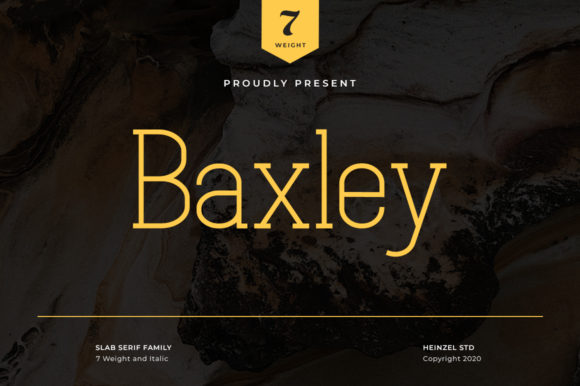 Baxley Font: Modern Slab Serif for Editorial Design