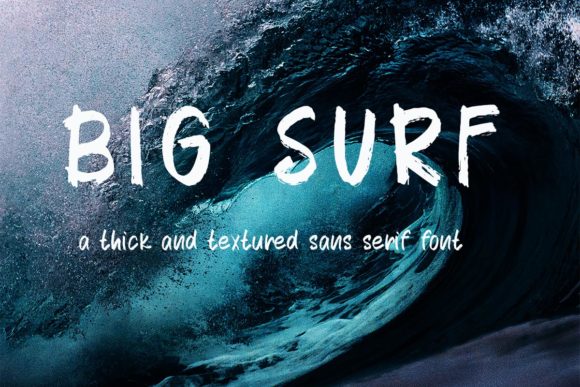 Big Surf Font for Creative Campaigns