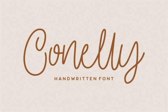 Conelly Font: Modern Handwritten Style