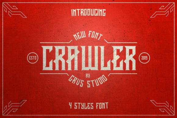 Crawler: A Blackletter Font for Editorial Design