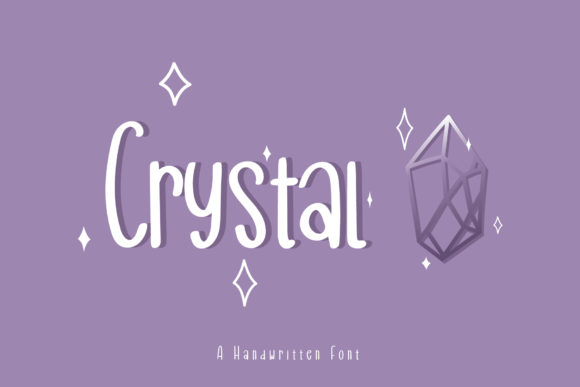Crystal: A Handwritten Font for Creative Projects