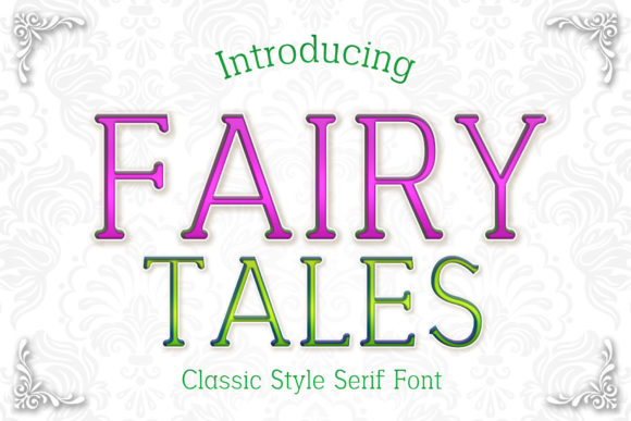 Fairy Tales Font for Web Design