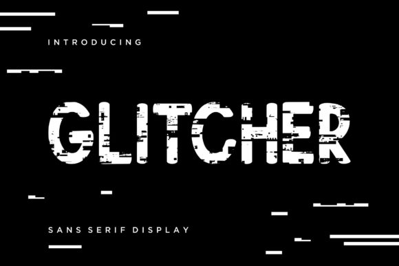 Glitcher: A Quirky Font for Creative Projects