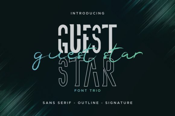Guest Star Font for Business Branding