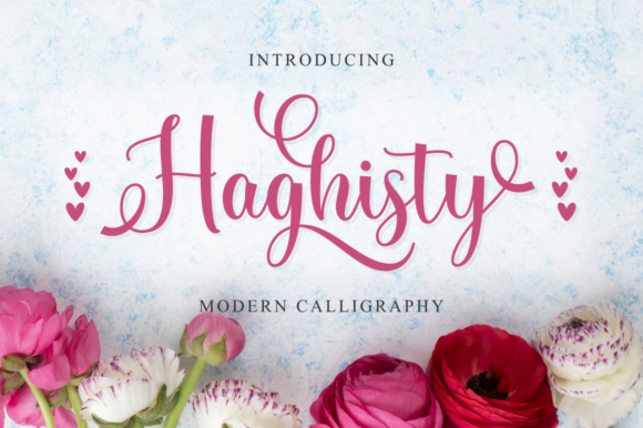 Haghisty Font for Creative Campaigns
