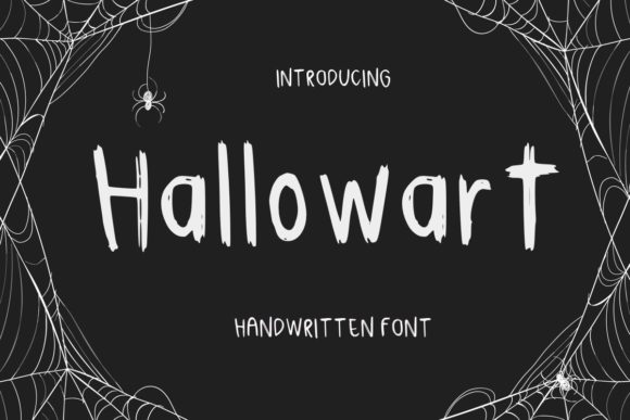 Hallowart Font for Creative Design