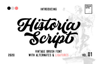 Historia Font for Creative Branding