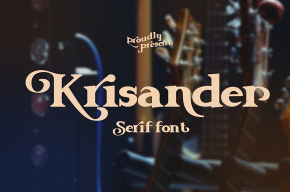 Krisander: A Serif Font for Campaign Design