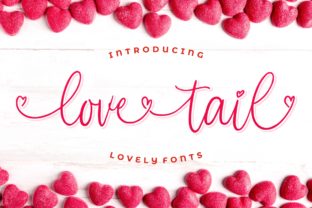 Love Tail Font for Creative Campaigns
