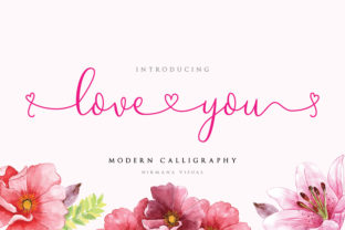 Loveyou Font: Romantic Script for Designers