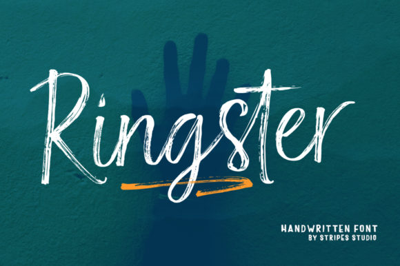 Ringster: A Handwritten Font for Creative Campaigns