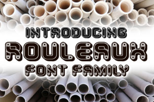 Rouleaux Font for Creative Projects