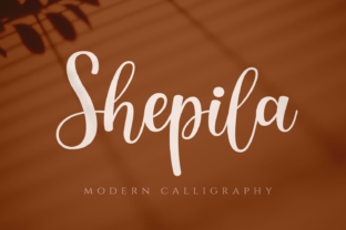 Shepila: A Soft Handwritten Font