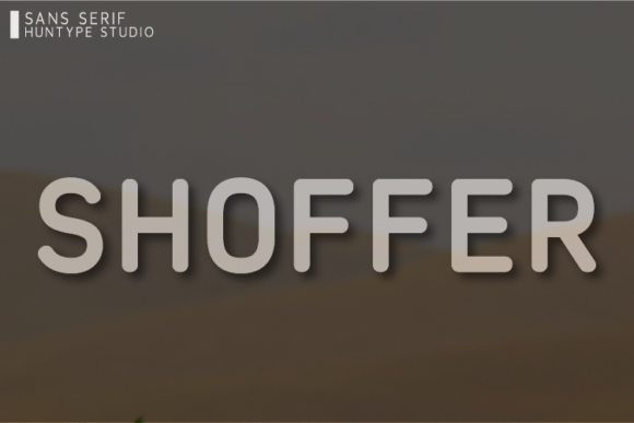 Shoffer: A Modern Sans Serif for Elegant Design