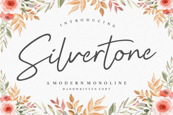 Silvertone Font for Business Branding
