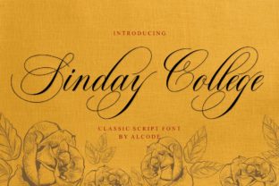 Sinday College Font for Elegant Branding