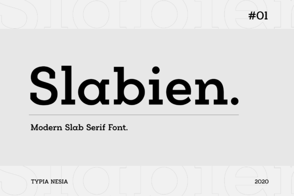 Slabien: A Font for Business Clarity