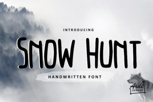Snow Hunt Font for Creative Campaigns