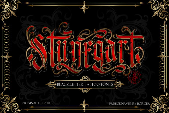 Stunegart Font for Business Branding