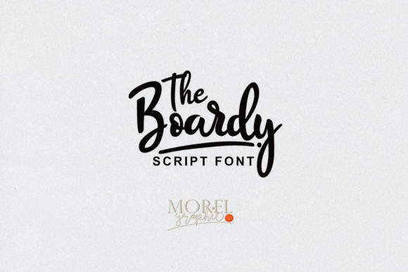 The Boardy Font: Elegant Script for Business Branding