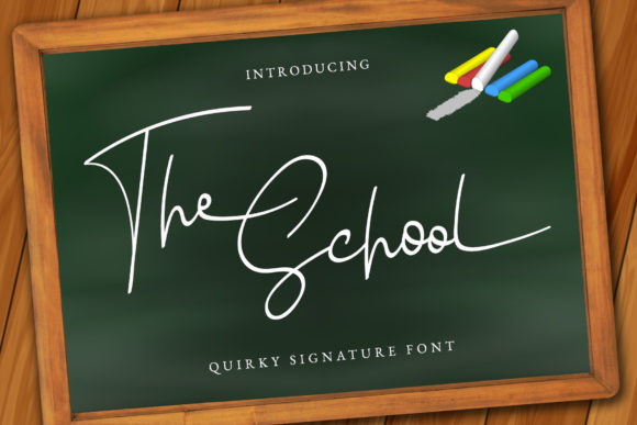 The School Font for Creative Campaigns